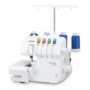 MAQUINA OVERLOCK 4 HILOS DOMESTICA BROTHER,CONTROL DE LARGO Y ANCHO DE PUNTADA