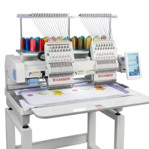 BORDADORA 2 CABEZAS INDUSTRIAL 15 AGUJAS