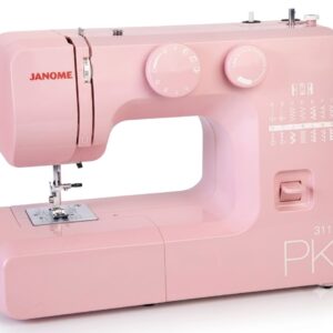 MAQUINA DOMESTICA RECTA ZIGZAG 12 PUNTADAS 4 PASOS ROSADA