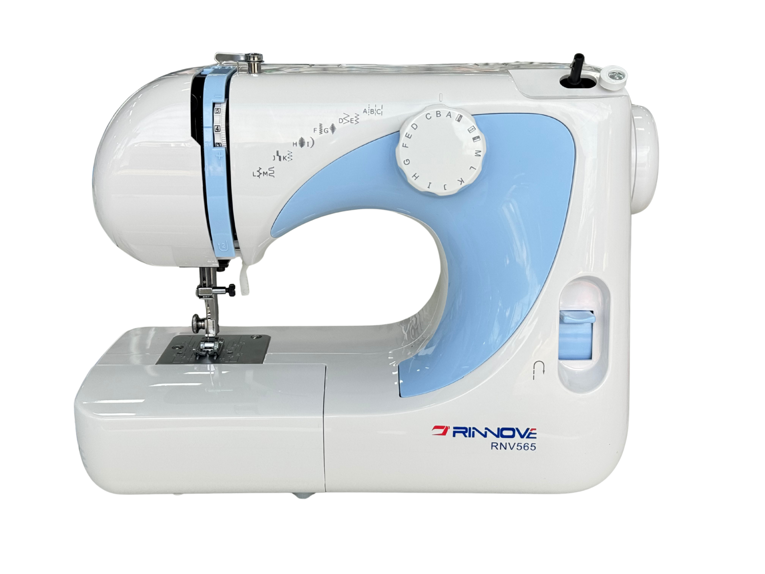 RECTA ZIGZAG MULTIFUNCION RINNOVE 13 PUNTADAS, OJAL 4 PASOS, VELOCIDAD DE 650 R.P.M DE 70W